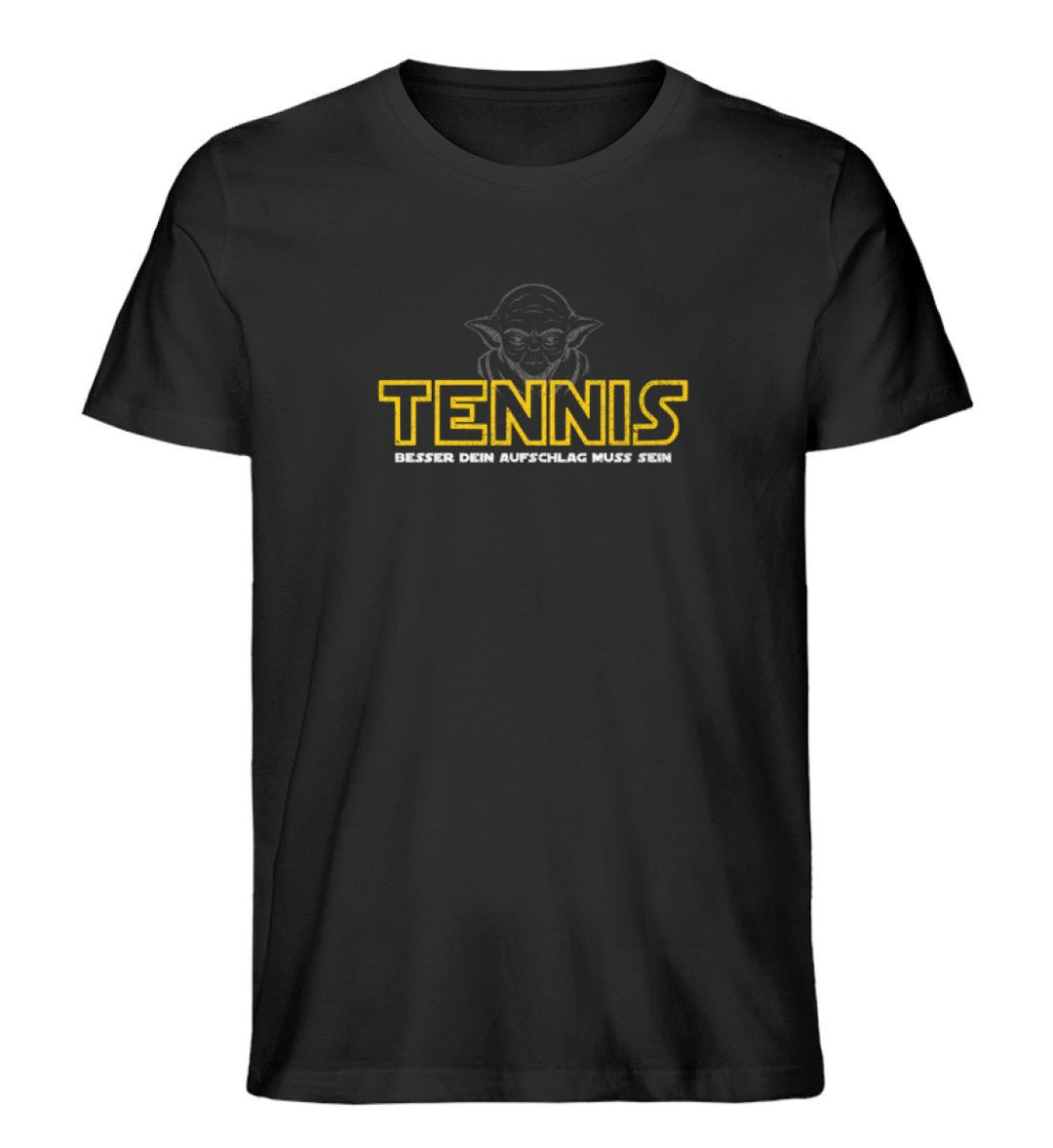Yoda - Besser dein Aufschlag muss sein | Premium Herren T-Shirt - Matchpoint24 - Kleidung für Tennisfans
